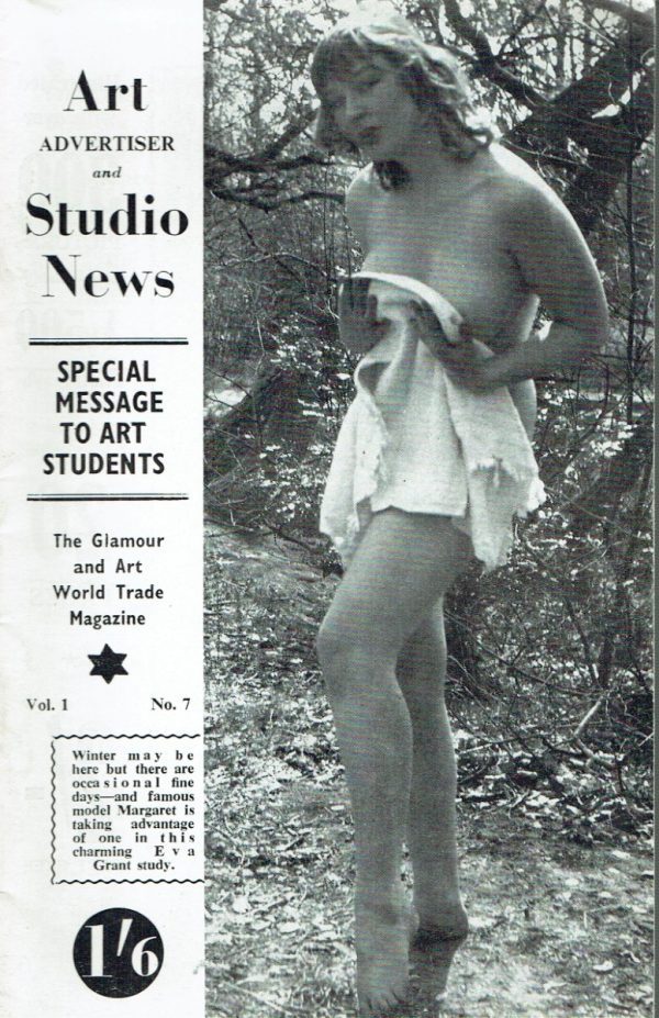 ART ADVERTISER AND STUDIO NEWS UK MAGAZINE VOL 1 NO 7 1956