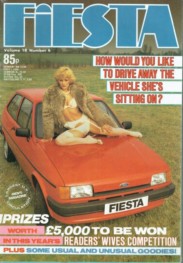 FIESTA UK MAGAZINES VOL 18 NO 6 1984 VERA 