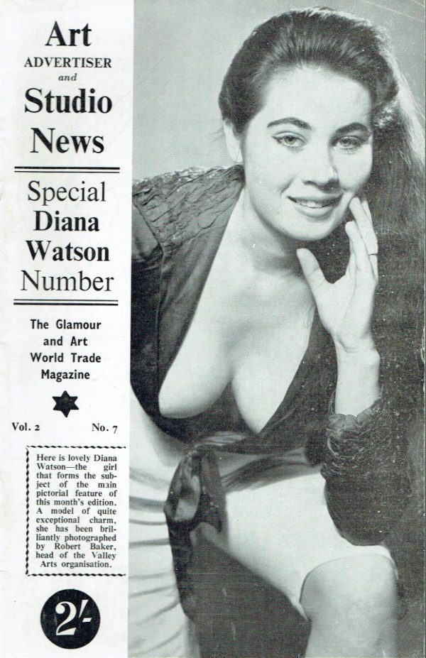 ART ADVERTISER AND STUDIO NEWS UK MAGAZINE VOL 2 NO 7 1957