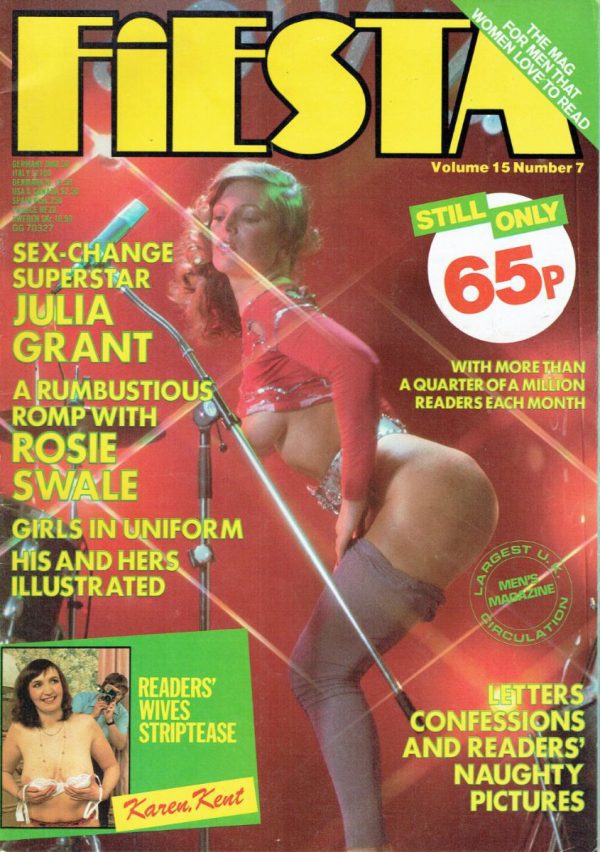 FIESTA UK MAGAZINE VOL 15 NO 7 1981 ROSIE SWALE