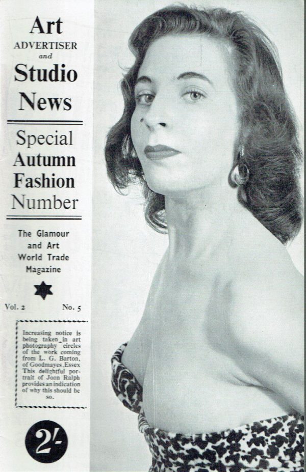 ART ADVERTISER AND STUDIO NEWS UK MAGAZINE VOL 2 NO 5 1957