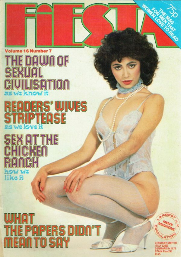 FIESTA UK MAGAZINES VOL 16 NO 7 1982 SYLVANE