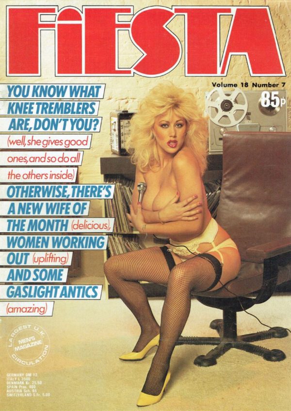 FIESTA UK MAGAZINES VOL 18 NO 7 1984 SUZETTE