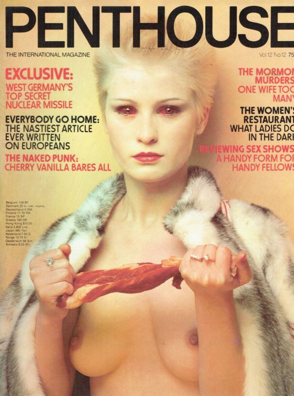 PENTHOUSE UK MAGAZINE VOL 12 NO 12 1978 LONNIE WESTIN