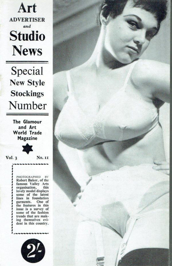 ART ADVERTISER AND STUDIO NEWS UK MAGAZINE VOL 3 NO 11 1958
