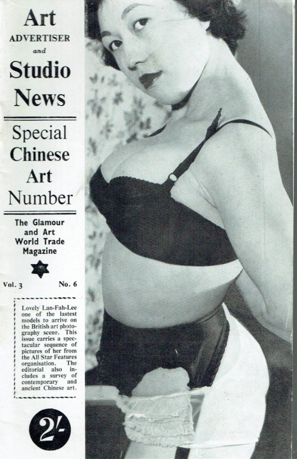 ART ADVERTISER AND STUDIO NEWS UK MAGAZINE VOL 3 NO 6 1958