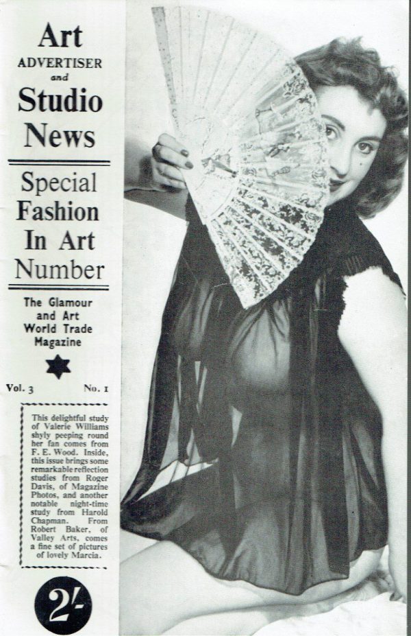 ART ADVERTISER AND STUDIO NEWS UK MAGAZINE VOL 3 NO 1 1958