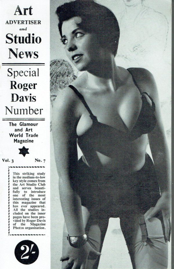 ART ADVERTISER AND STUDIO NEWS UK MAGAZINE VOL 3 NO 7 1958