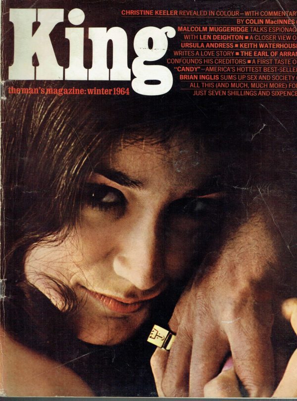 KING UK MAGAZINE VOL 1 NO 1 WINTER 1964 CHRISTINE KEELER