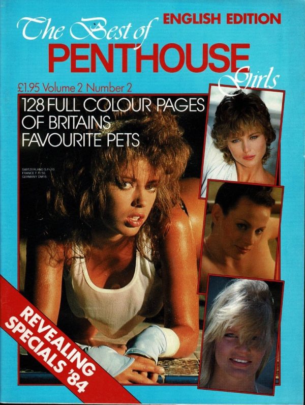 PENTHOUSE UK MAGAZINE THE BEST OF GIRLS VOL 2 NO 2 1984 