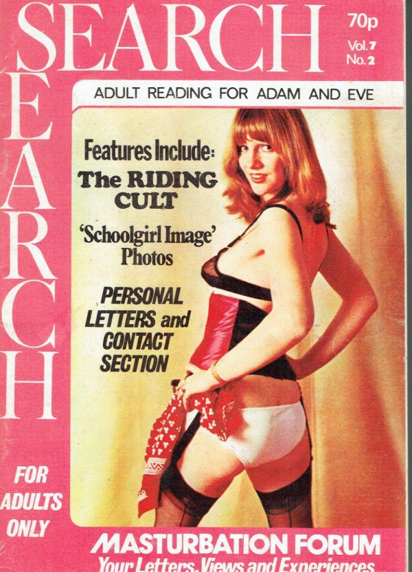 SEARCH VINTAGE ADULT UK MAGAZINE VOL 7 NO 2 1977