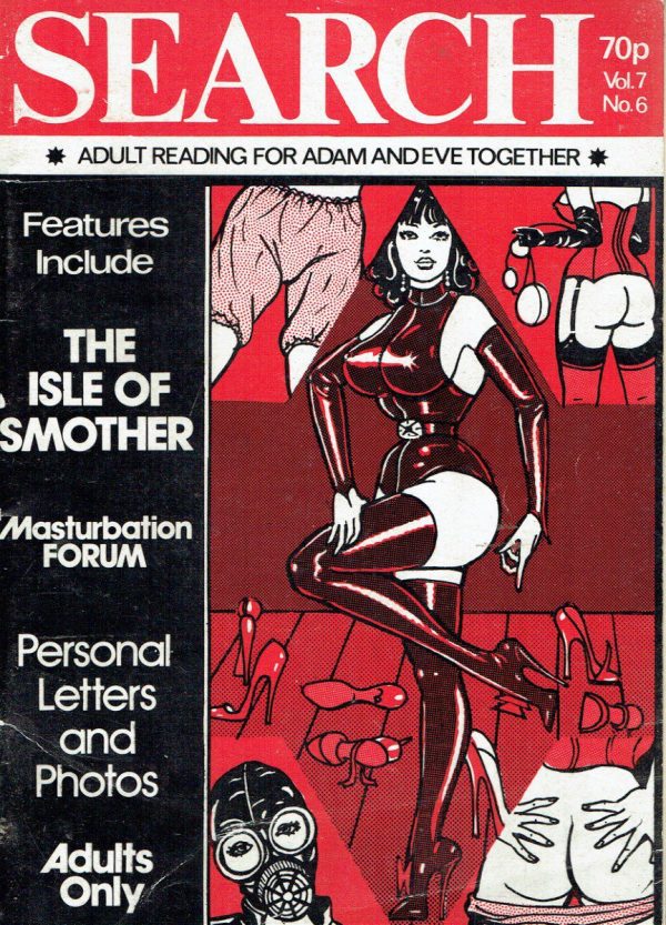 SEARCH VINTAGE ADULT UK MAGAZINE VOL 7 NO 6 1977