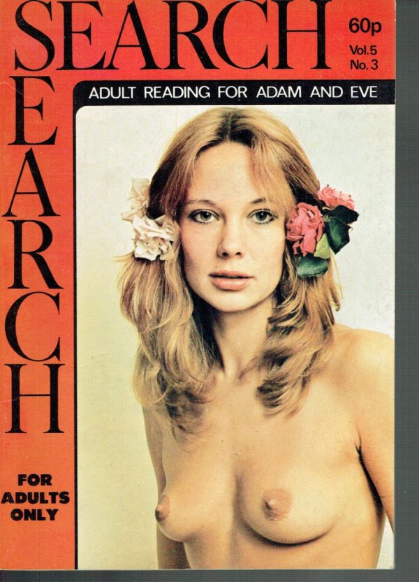 SEARCH VINTAGE ADULT UK MAGAZINE VOL 5 NO 3 1975