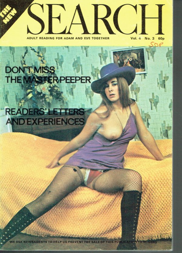 SEARCH VINTAGE ADULT UK MAGAZINE VOL 4 NO 3 1974