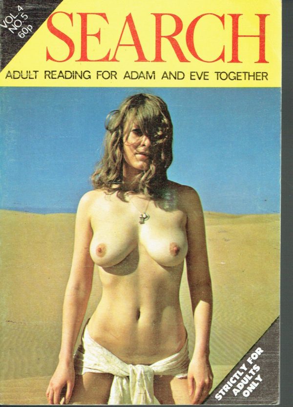 SEARCH VINTAGE ADULT UK MAGAZINE VOL 4 NO 5 1974