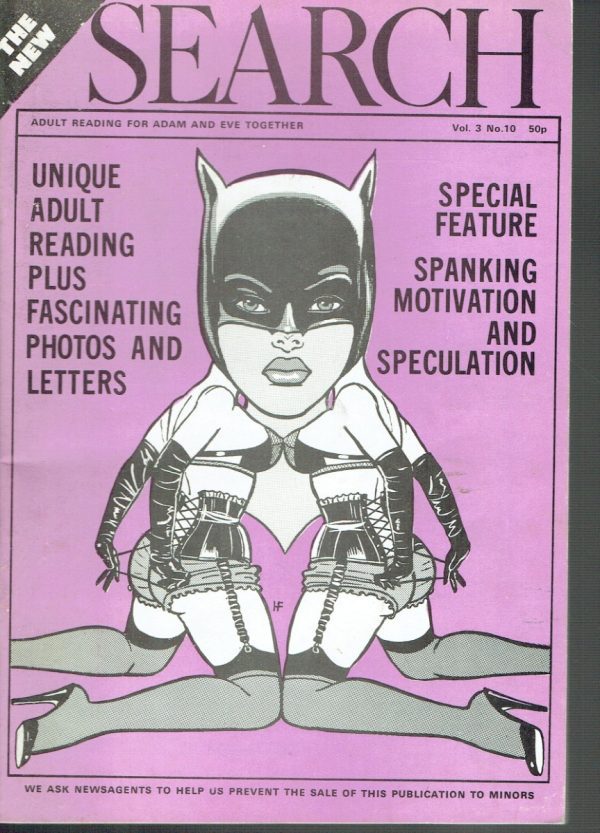 SEARCH VINTAGE ADULT UK MAGAZINE VOL 3 NO 10 1973