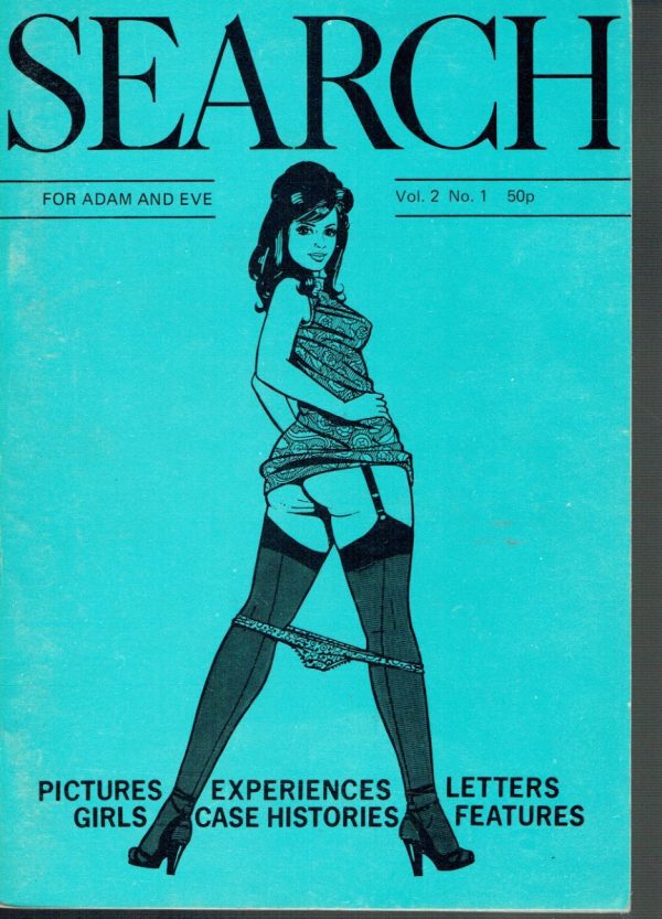 SEARCH VINTAGE ADULT UK MAGAZINE VOL 2 NO 1 1972