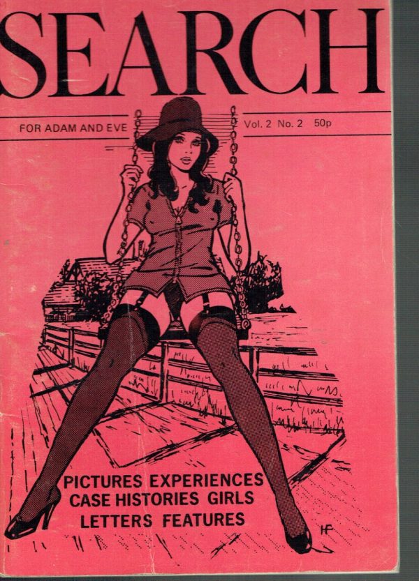 SEARCH VINTAGE ADULT UK MAGAZINE VOL 2 NO 2 1972