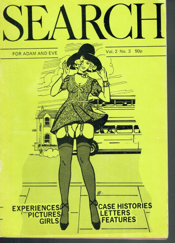 SEARCH VINTAGE ADULT UK MAGAZINE VOL 2 NO 3 1972