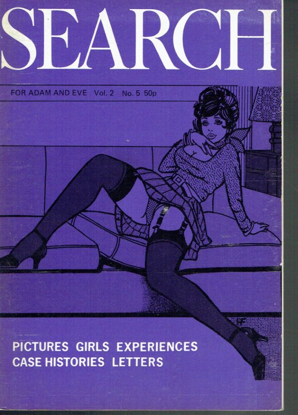 SEARCH VINTAGE ADULT UK MAGAZINE VOL 2 NO 5 1972