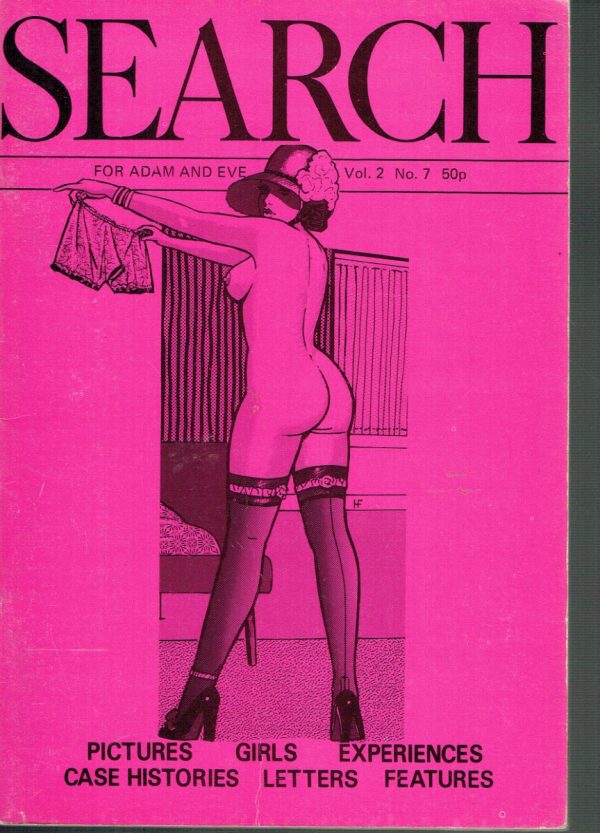 SEARCH VINTAGE ADULT UK MAGAZINE VOL 2 NO 7 1972
