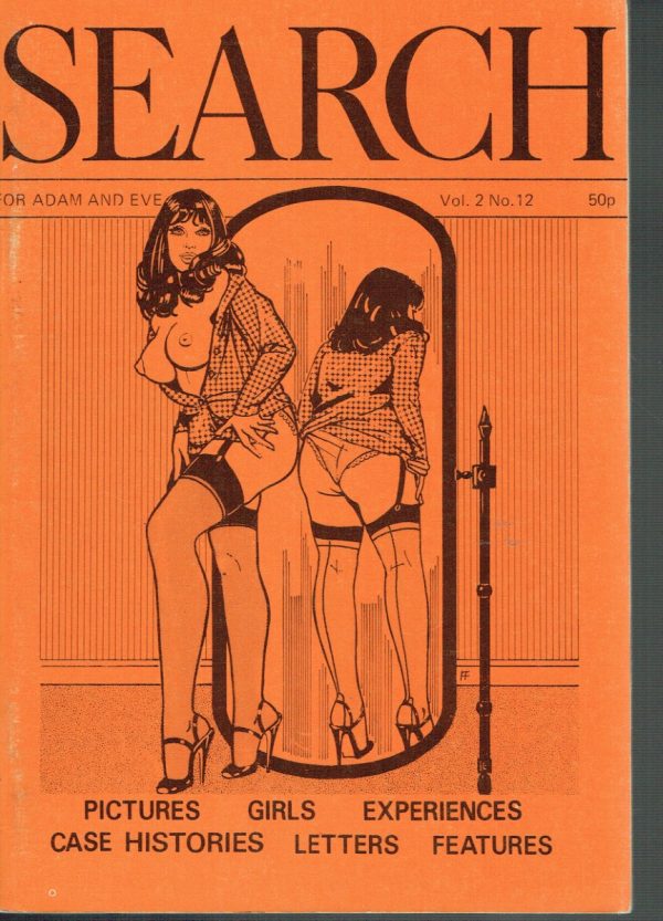 SEARCH VINTAGE ADULT UK MAGAZINE VOL 2 NO 12 1973