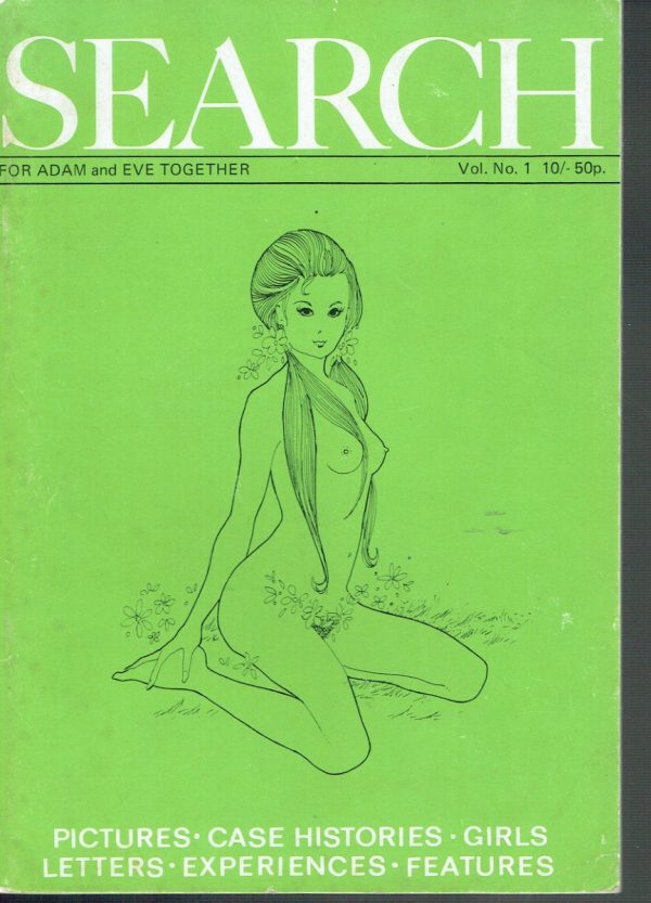 SEARCH VINTAGE ADULT UK MAGAZINE VOL 1 NO 1 1971  