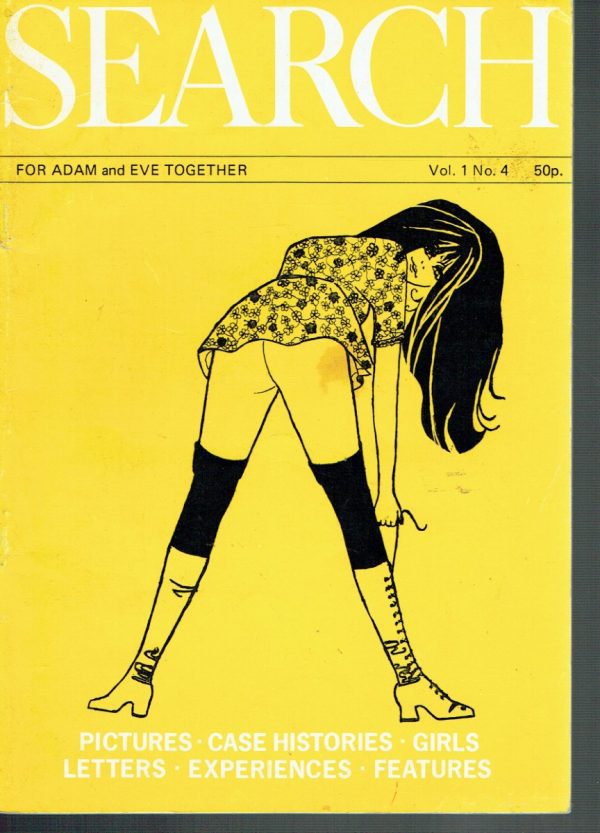 SEARCH VINTAGE ADULT UK MAGAZINE VOL 1 NO 4 1971 