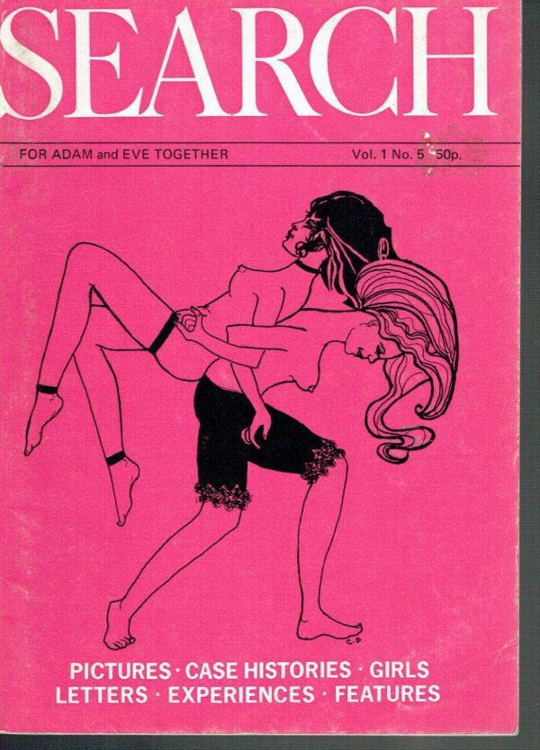 SEARCH VINTAGE ADULT UK MAGAZINE VOL 1 NO 5 1971  