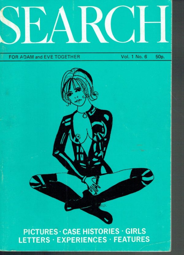 SEARCH VINTAGE ADULT UK MAGAZINE VOL 1 NO 6 1971  