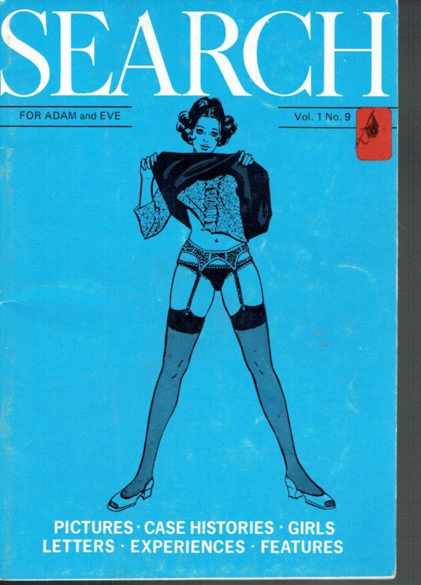 SEARCH VINTAGE ADULT UK MAGAZINE VOL 1 NO 9 1971
