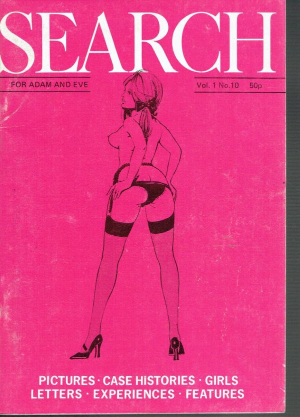 SEARCH VINTAGE ADULT UK MAGAZINE VOL 1 NO 10 1971