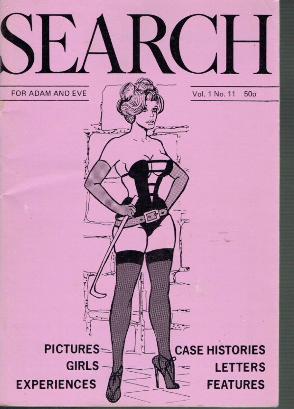 SEARCH VINTAGE ADULT UK MAGAZINE VOL 1 NO 11 1971
