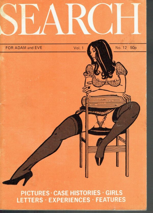 SEARCH VINTAGE ADULT UK MAGAZINE VOL 1 NO 12 1971