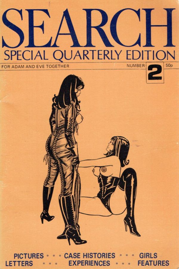 SEARCH VINTAGE ADULT UK MAGAZINE SPECIAL QUARTERLY EDITION NO 2 1970 ' S