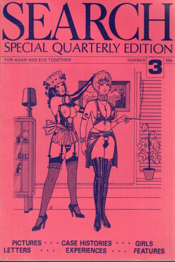 SEARCH VINTAGE ADULT UK MAGAZINE SPECIAL QUARTERLY EDITION NO 3 1970 ' S