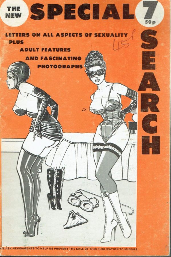 SEARCH VINTAGE ADULT UK MAGAZINE SPECIAL  VOL 2 NO 7 1973