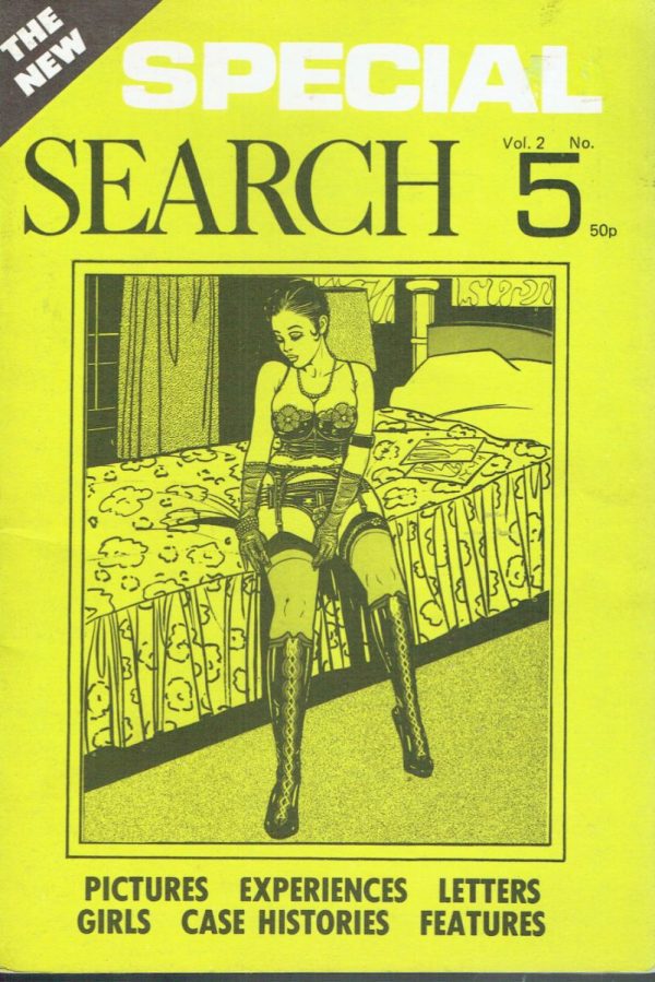 SEARCH VINTAGE ADULT UK MAGAZINE SPECIAL  VOL 2 NO 5 1973