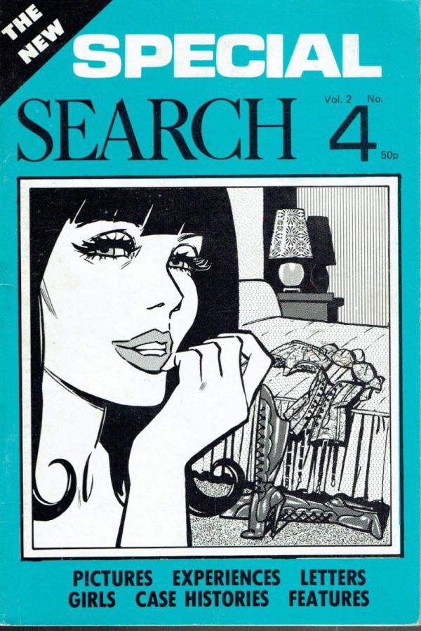 SEARCH VINTAGE ADULT UK MAGAZINE SPECIAL  VOL 2 NO 4 1973