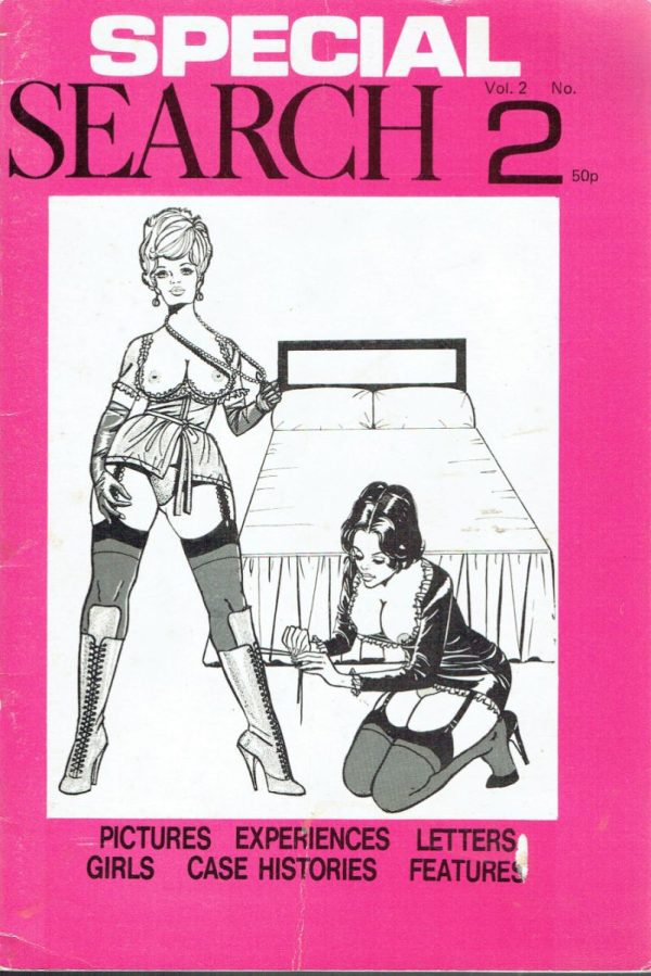 SEARCH VINTAGE ADULT UK MAGAZINE SPECIAL  VOL 2 NO 2 1973