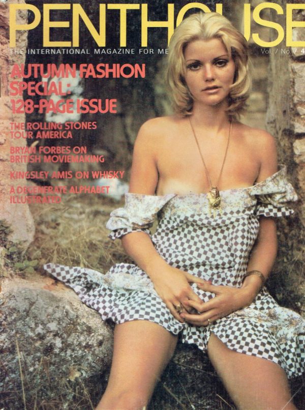 PENTHOUSE UK MAGAZINE VOL 7 NO 7 1972 JANET DUNPHY