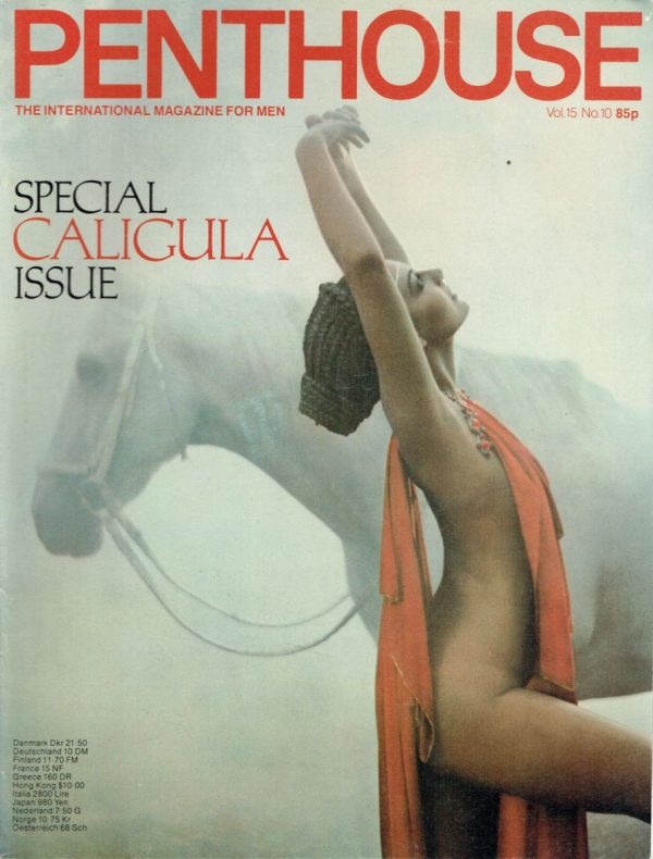 PENTHOUSE UK MAGAZINE VOL 15 NO 10 1981 CALIGUILA