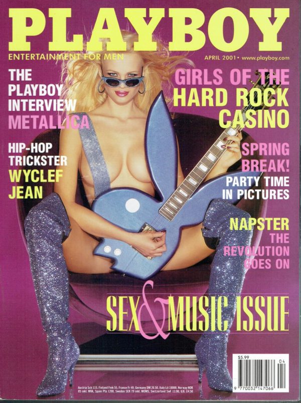 PLAYBOY US MAGAZINES SEPTEMBER APRIL 2001 KATIE LOHMANN