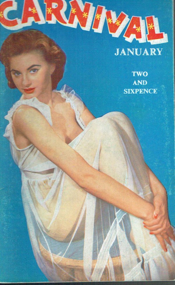CARNIVAL UK POCKET MAGAZINE JANUARY 1957 CARLETTE WHITMORE