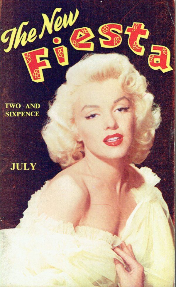 FIESTA UK POCKET MAGAZINE JULY 1957 MARILYN MONROE