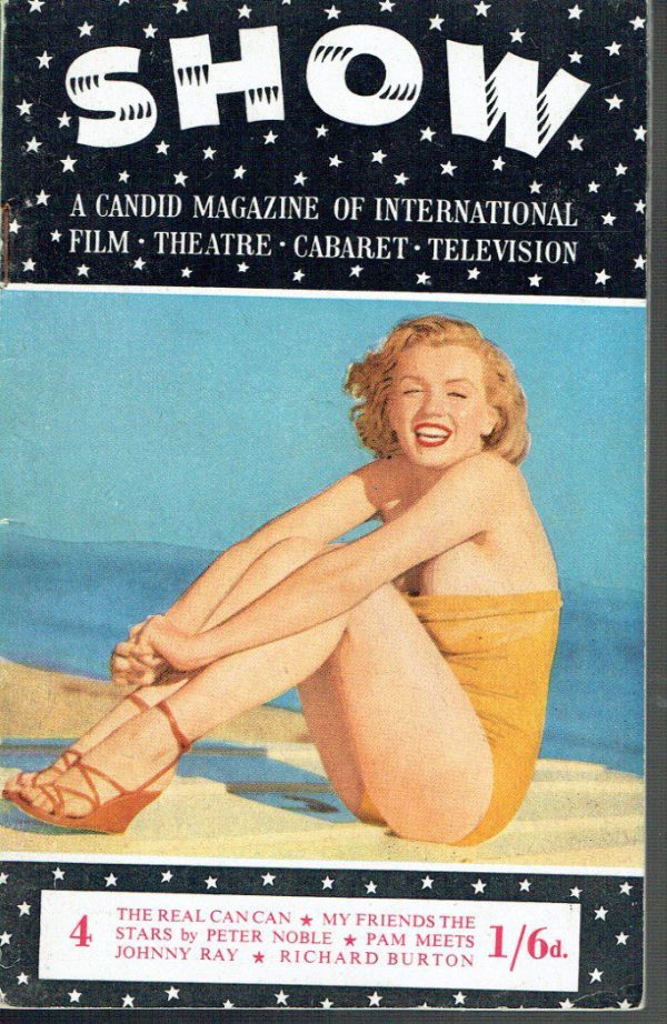 SHOW UK CELEBRITY MAGAZINE NO 4 1955 MARILYN MONROE