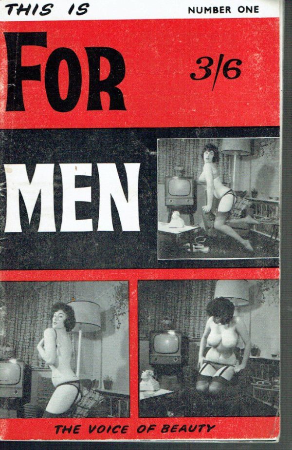 FOR MEN PIN UP MAGAZINE UK NO 1 1959 NANCY ROBERTS