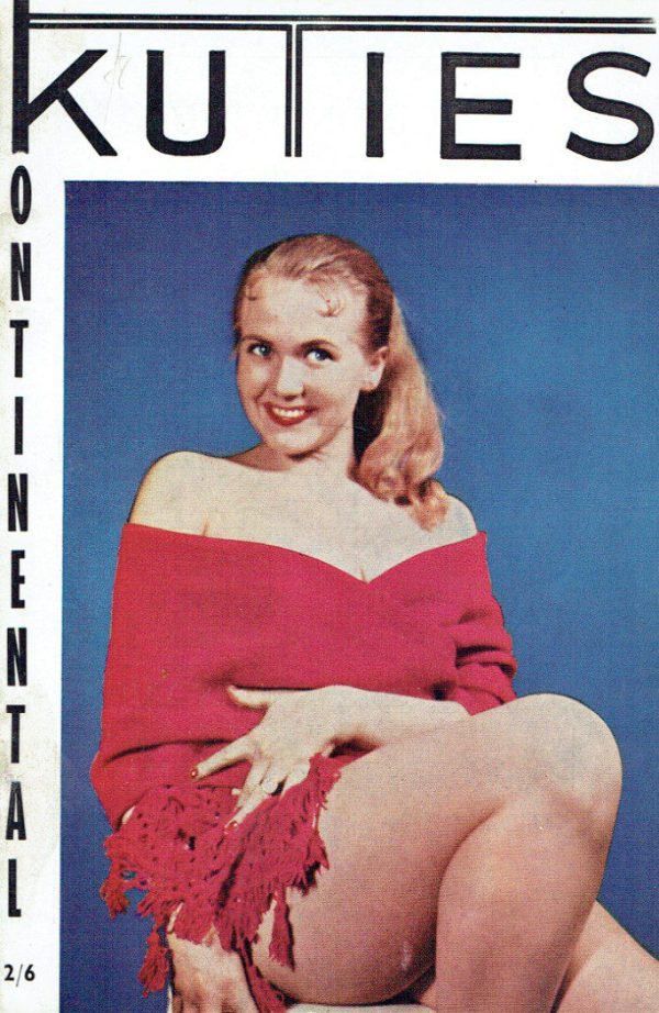 CONTINENTAL KUTIES MAGAZINE UK VOL 1 NO 8 1950 ;  1960 ' S FIONA WILSON