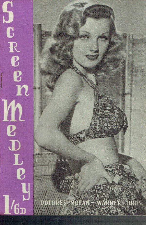 SCREEN MEDLEY UK MAGAZINE BOOKLET 1940 ' 1950 ' S  ANGELA GREEN
