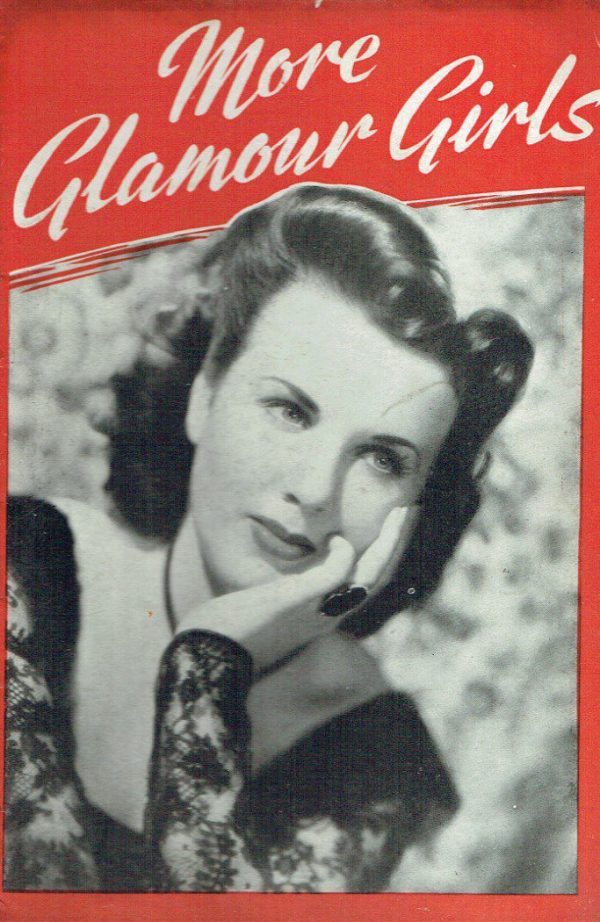 MORE GLAMOUR GIRLS UK MAGAZINE BOOKLET 1940 ' 1950 ' S ANN SHERIDAN